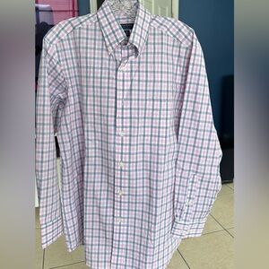 Club Room Multicolor Plaid Button-Down Shirt